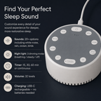 Portable Sound Machine with Night Light