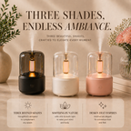 Candlelight Aroma Diffuser Lamp